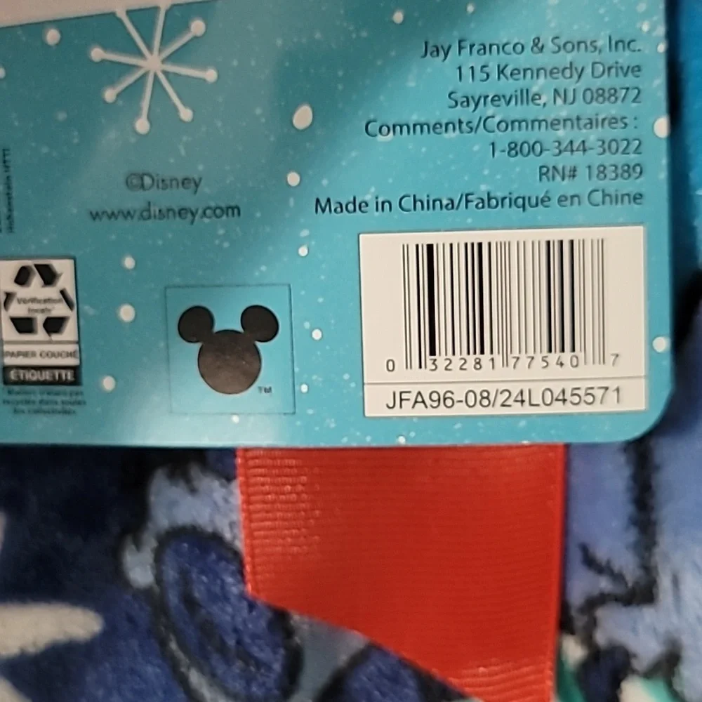 💙 Stitch Christmas Blanket 🎄